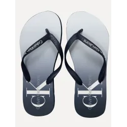 Chinelo Calvin Klein Jeans Degradê Azul Marinho Chinelo Calvin Klein Jeans Degradê Azul Marinho