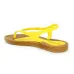 Nova Sandália Feminina Havaí Terra & Água Amarela