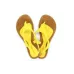 Nova Sandália Feminina Havaí Terra & Água Amarela