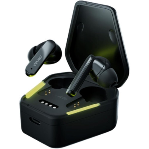 WAAW by ALOK Fone de Ouvido Gamer ENERGY 100EBG sem Fio Bluetooth, Até 13h de Autonomia, Intra-Auricular com Microfone WAAW by ALOK Fone de Ouvido Gamer ENERGY 100EBG sem Fio Bluetooth, Até 13h de Autonomia, Intra-Auricular com Microfone