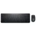 Teclado e Mouse Sem Fio Dell KM3322W, USB, ABNT2, Preto - 580-BBBB