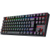 Teclado Mecânico Gamer Redragon Kumara Pro RGB Switch Marrom Preto - K552RGB-BRS-B