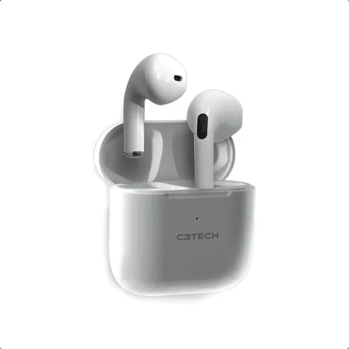 Fone de ouvido bluetooth branco ep-tws-21wh 410060480400