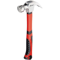 Mtx Martelo Unha 450 G Cabeça 27 Mm Magnetica Cabo Em Fibra