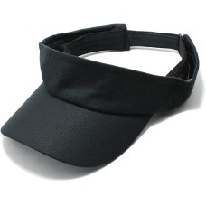 Viseira Praia Esportiva Corrida Ao Ar Livre Ajustável Cor: Preto