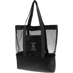 Bolsa de Praia Telada Verão Mar Piscina Piquinique com Compartimento Térmico