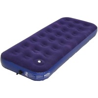 Colchão Inflável Solteiro Mor Multiuso com Fole - Azul