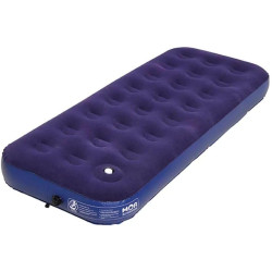 Colchão Inflável Solteiro Mor Multiuso com Fole - Azul