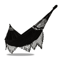 Rede de Descanso Simples Preta Rede de Descanso Simples Preta